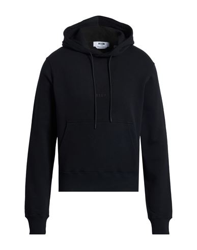 Armani Exchange Man Sweatshirt Black Size L Cotton, Elastane In Blue