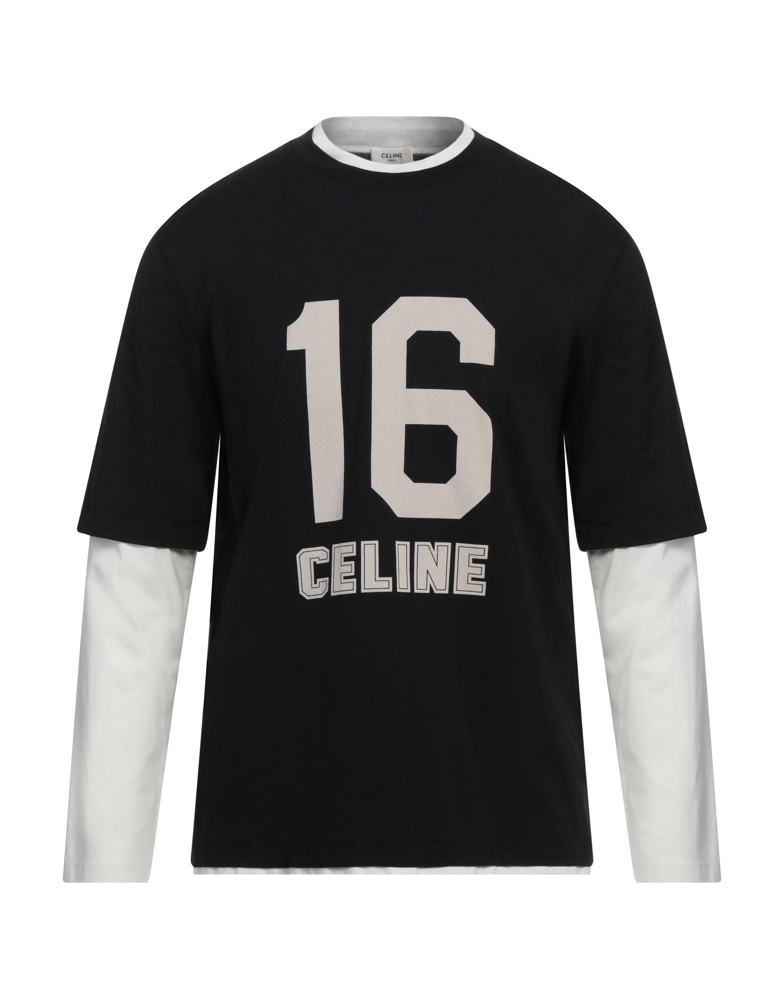 CELINE Tシャツ 最終値下げ セリーヌ CELINE ルーズ Tシャツ / コットンジャージー - ブラック