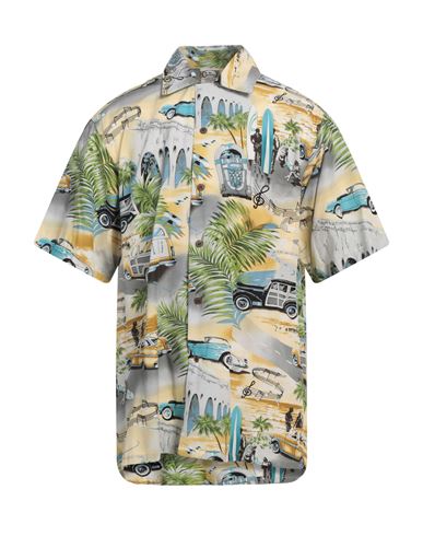 Camisa Hombre Amarillo pastel L,M Hombre