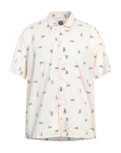BSBEE BSBEE MAN SHIRT BEIGE SIZE L COTTON 