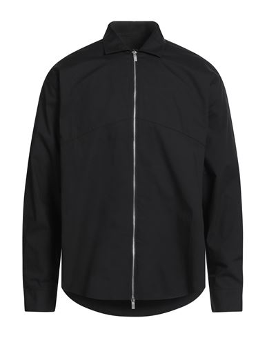 Armani Exchange Man Shirt Black Size L Cotton In Black