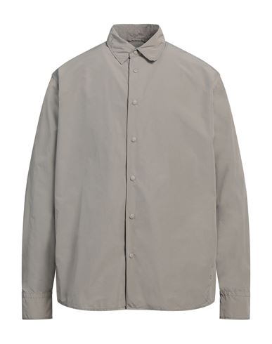 ASPESI ASPESI MAN SHIRT GREY SIZE XL POLYESTER, POLYAMIDE 
