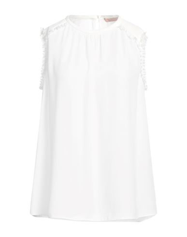 ME UNLIMITED & ME UNLIMITED WOMAN TOP WHITE SIZE 10 POLYESTER 