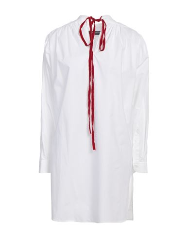 Shop Raf Simons Woman Top White Size 4 Cotton