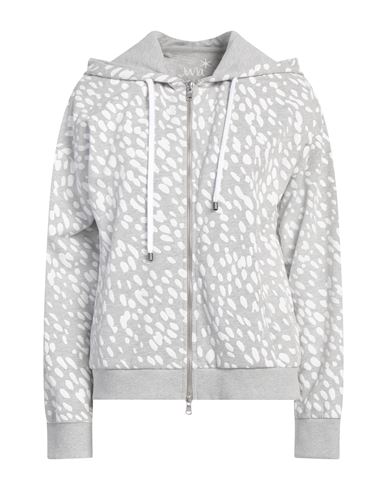 Juvia Woman Sweatshirt Light Grey Size M Cotton, Polyester In Grey