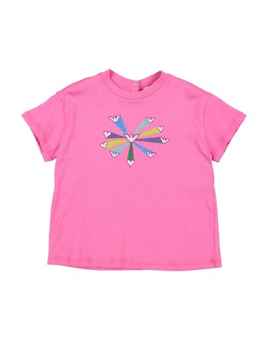 Emporio Armani Toddler Girl T-shirt Pink Size 3 Cotton In Pink