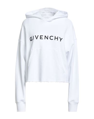 Givenchy Woman Sweatshirt White Size L Cotton