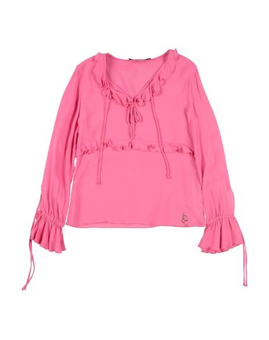 Miss Blumarine Toddler Girl Top Pink Size 6 Viscose In Pink