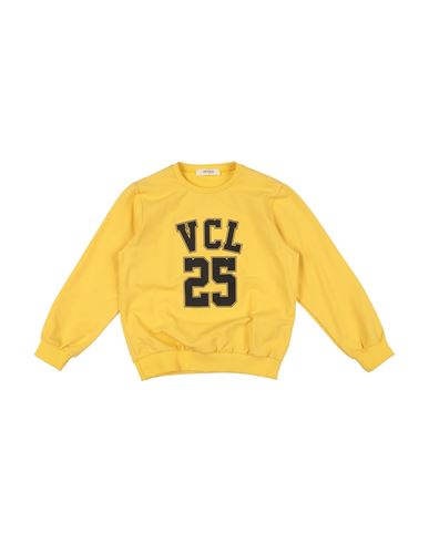 Vicolo Toddler Girl Sweatshirt Yellow Size 6 Cotton, Elastane In Yellow