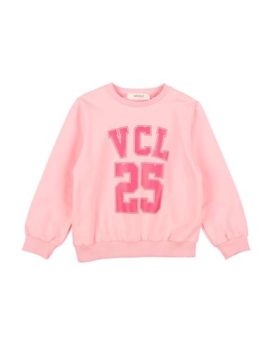 Vicolo Toddler Girl Sweatshirt Pink Size 4 Cotton, Elastane In Pink