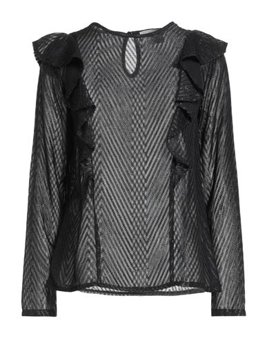 Alessia Santi Woman Top Black Size 10 Polyester In Black
