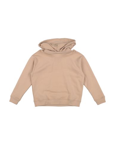 Caroline Bosmans Toddler Girl Sweatshirt Camel Size 6 Cotton In Beige