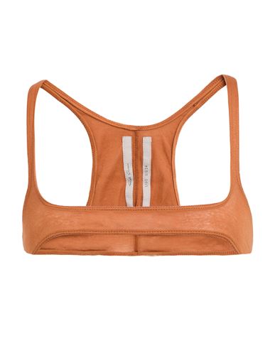 Rick Owens Woman Top Brown Size 4 Viscose, Silk In Brown