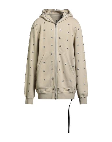 Rick Owens Drkshdw Drkshdw By Rick Owens Man Sweatshirt Sage Green Size M Cotton