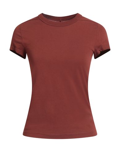 Rick Owens Woman T-shirt Brick Size 12 Cotton