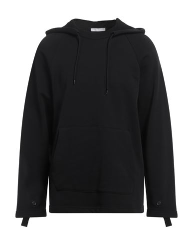 Helmut Lang Man Sweatshirt Black Size S Cotton In Black