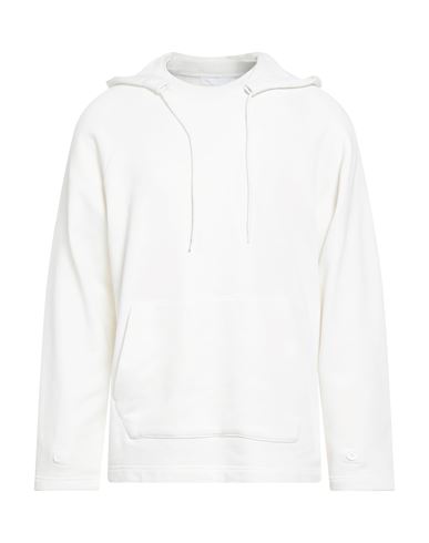 Helmut Lang Man Sweatshirt Ivory Size S Cotton In Blue
