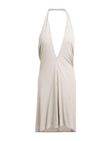 Rick Owens Off-white Halter Tank Top In Grey