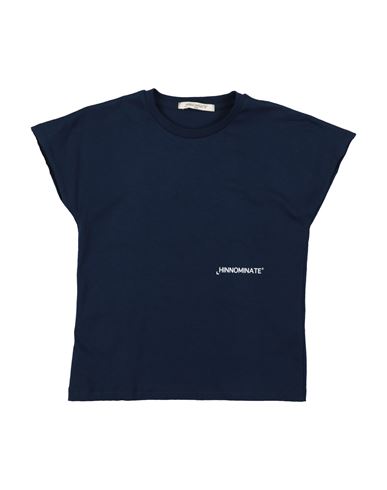 Hinnominate Toddler Boy T-shirt Midnight Blue Size 6 Cotton In Blue