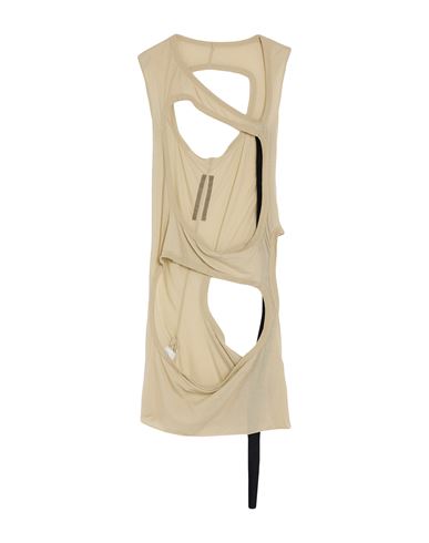 Rick Owens Drkshdw Drkshdw By Rick Owens Man Tank Top Sand Size S Cotton In Beige