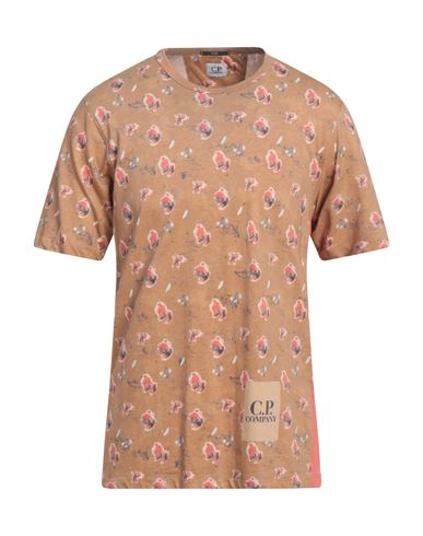 C.p. Company C. P. Company Man T-shirt Marigold Size 3xl Cotton, Polyamide