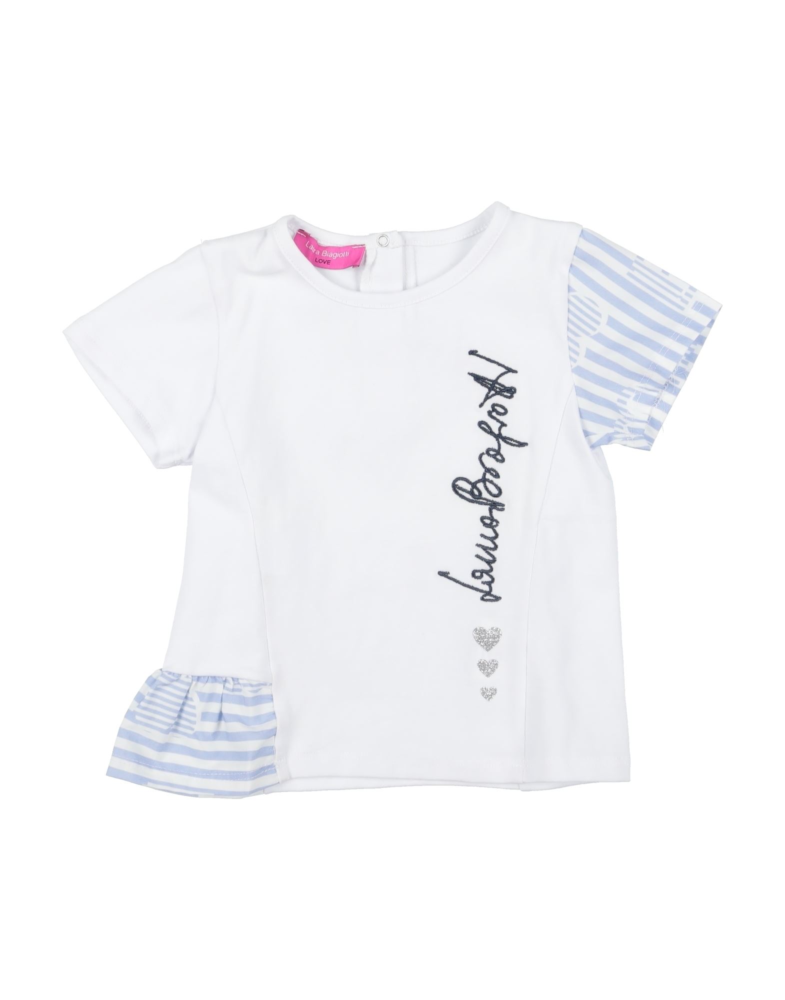 ԥ볫LAURA BIAGIOTTI BABY 륺 0-24  T  ۥ磻 12 åȥ 90% / ݥꥦ쥿 10%