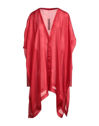 Rick Owens Woman Shirt Red Size Onesize Silk