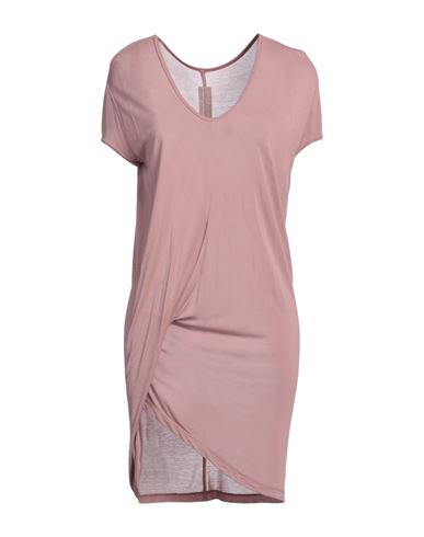 Rick Owens Woman T-shirt Antique Rose Size 4 Viscose, Silk In Pink
