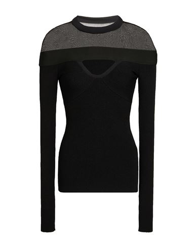 Nensi Dojaka Woman Sweater Black Size M Viscose, Polyester, Polyamide In Black