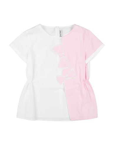 Simonetta Toddler Girl Top White Size 5 Cotton In White