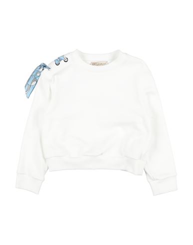 Pucci Toddler Girl Sweatshirt White Size 6 Cotton, Viscose In White