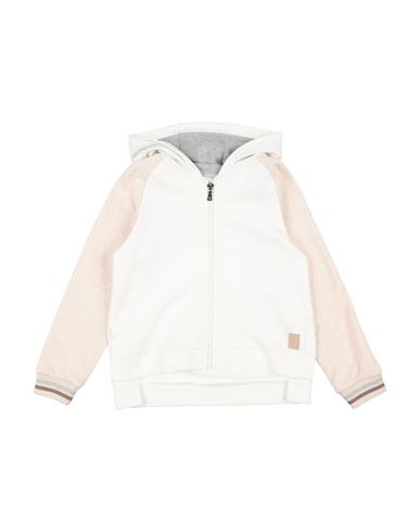 Eleventy Toddler Girl Sweatshirt White Size 6 Cotton In White