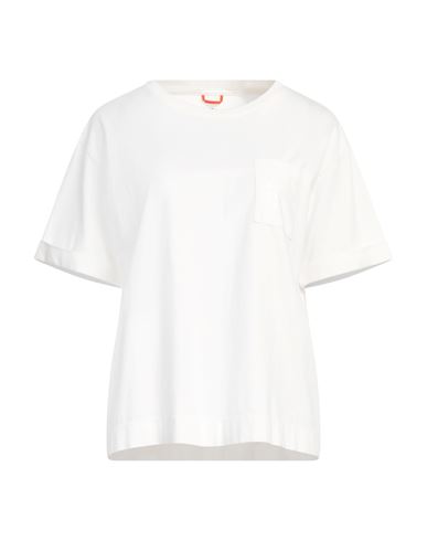 Parajumpers Woman T-shirt White Size M Cotton In White