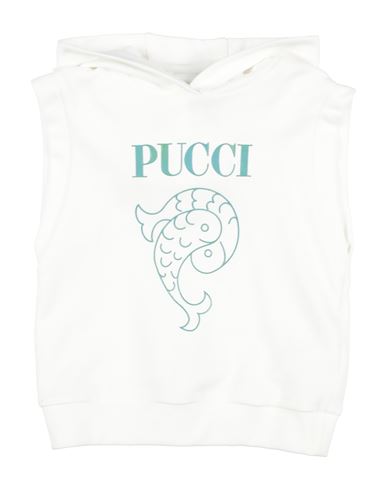 Pucci Toddler Boy Sweatshirt White Size 6 Cotton In White