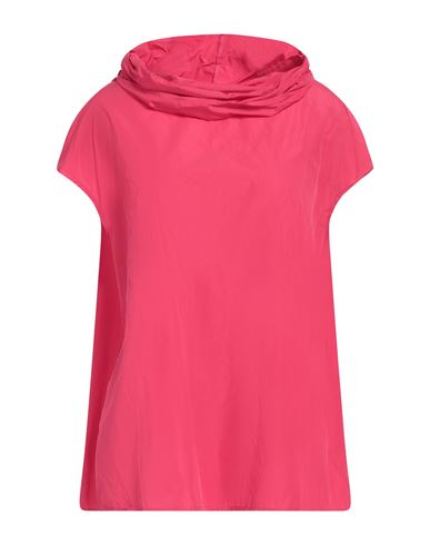 Caterina D. Woman Top Magenta Size Xl Polyester