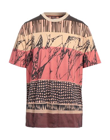 Shop Paul Smith Man T-shirt Sand Size L Cotton In Beige