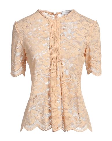 Rabanne Woman Top Apricot Size 6 Polyamide, Elastane In Orange