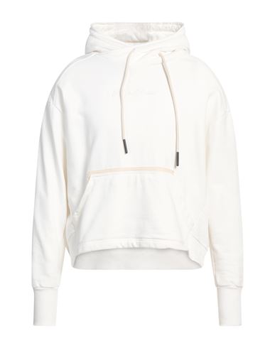 Why Not Brand Man Sweatshirt White Size Xl Cotton In White