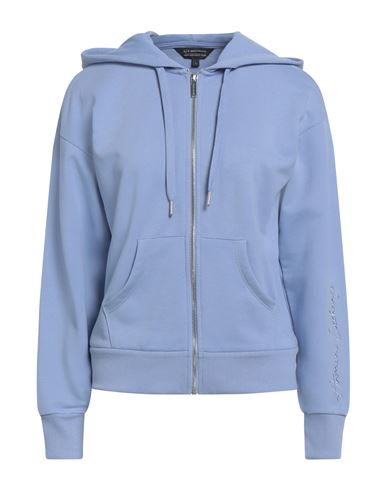 Armani Exchange Woman Sweatshirt Lilac Size S Cotton, Polyester, Elastane