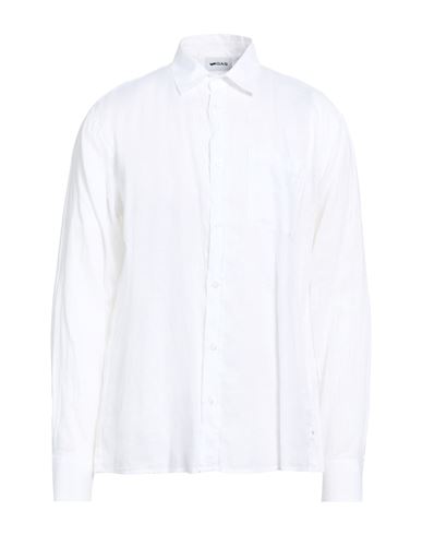 Gas Man Shirt White Size Xxl Linen