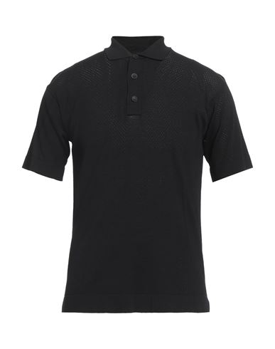 Filippo De Laurentiis Man Sweater Black Size 44 Viscose, Polyamide In Black