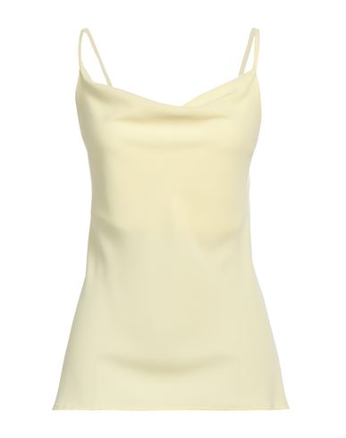 Siste's Woman Top Pastel Yellow Size M Polyester In Yellow