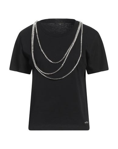 Shop Gaelle Paris Gaëlle Paris Woman T-shirt Black Size 1 Cotton