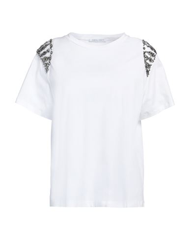 Alberta Ferretti T-shirt With Round Neck And Short Sleeves In White