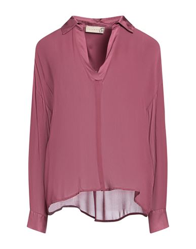 Shop Haveone Woman Top Mauve Size L Viscose In Purple
