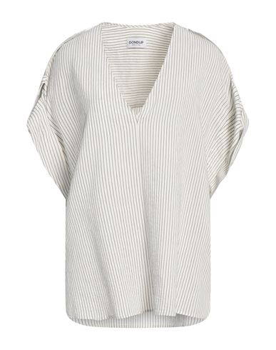 Dondup Woman Top Green Size 6 Viscose, Polyamide, Cotton