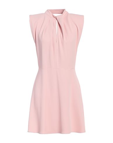 Haveone Woman Mini Dress Light Pink Size L Polyester, Elastane In Pink