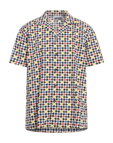 Waxman Brothers Man Shirt White Size L Cotton In White