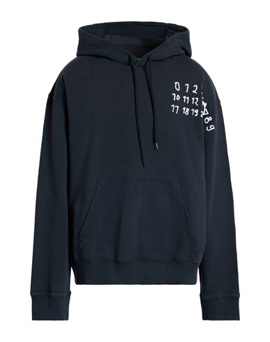 Mm6 Maison Margiela Man Sweatshirt Charcoal Size S Cotton In Gray