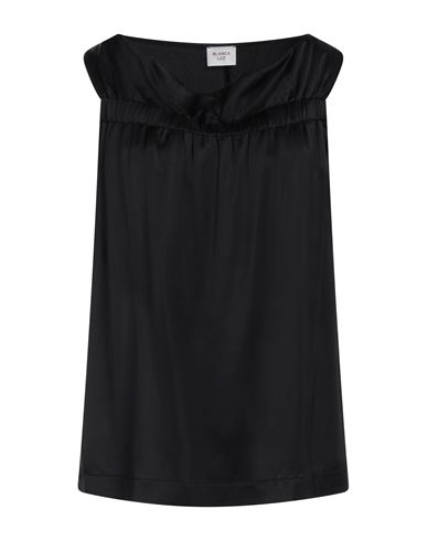 Blanca Luz Woman Top Black Size 10 Viscose In Black